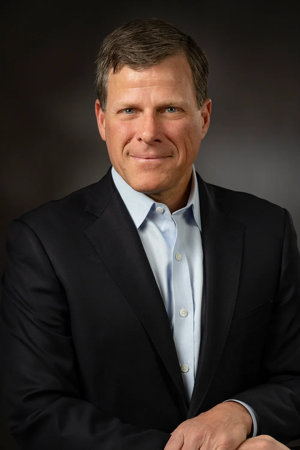 Professional studio headshot photographed by Len Marks in Huntington, NY