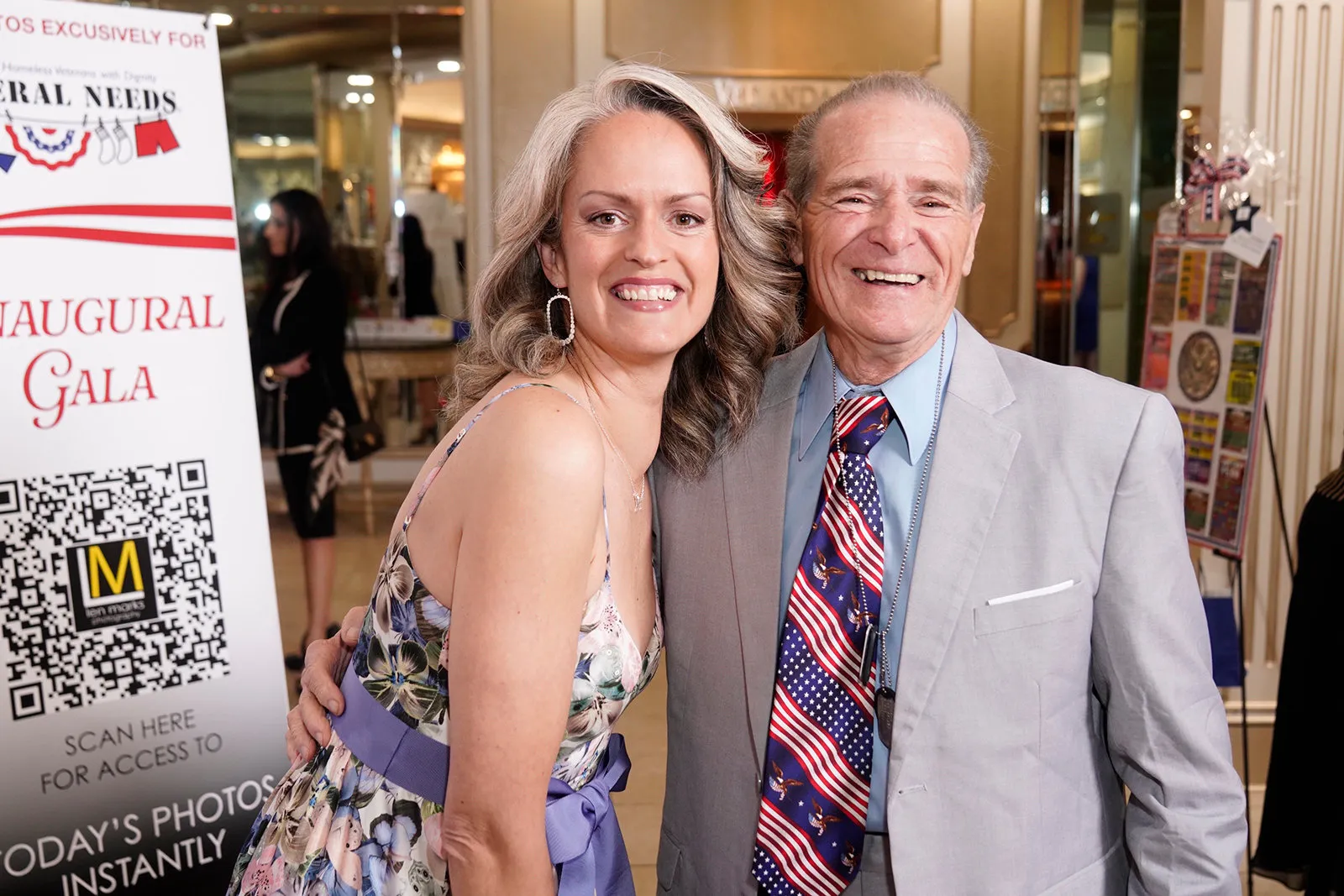 Interactive event photography capturing guests at a corporate event